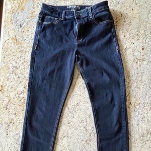 Rubberband Stretch Womens Skinny Jeans in Dark Navy Size 30 11/12
